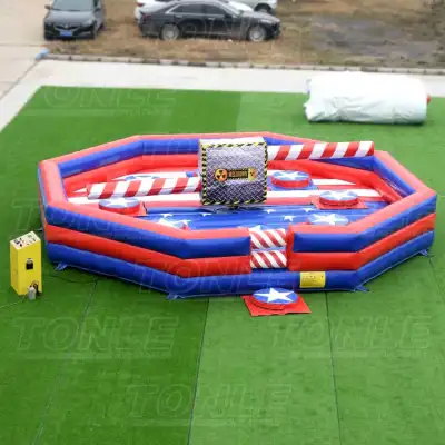 custom inflatable wipeout game