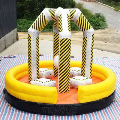 interactive inflatable Wrecking Ball