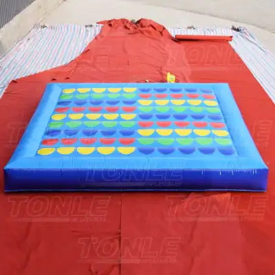 massive outdoor inflatable twister game