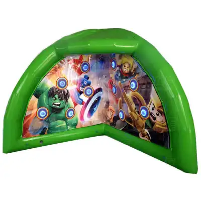 factory custom IPSY inflatable corner with IPS interactive playsystem