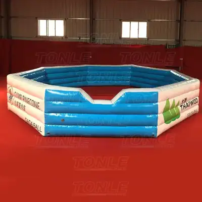 inflatable gaga ball pit game