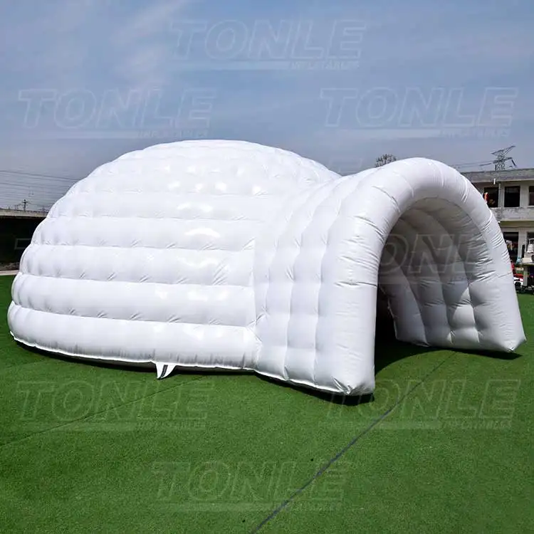 giant white inflatable igloo tent — photo 1