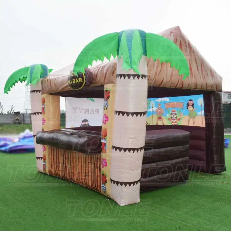 custom factory inflatable Savage jungle stall tent — photo 1