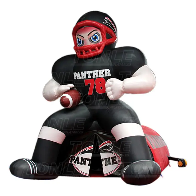 factory custom inflatable rugby player tunnel — photo 1