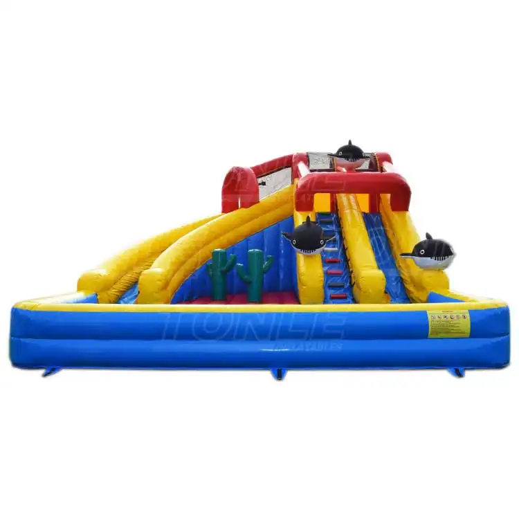 Ocean theme pool small amusement park — photo 1