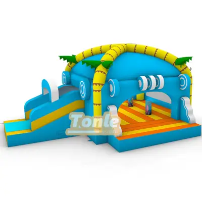 Factory Customized Children's Inflatable Slide Castle