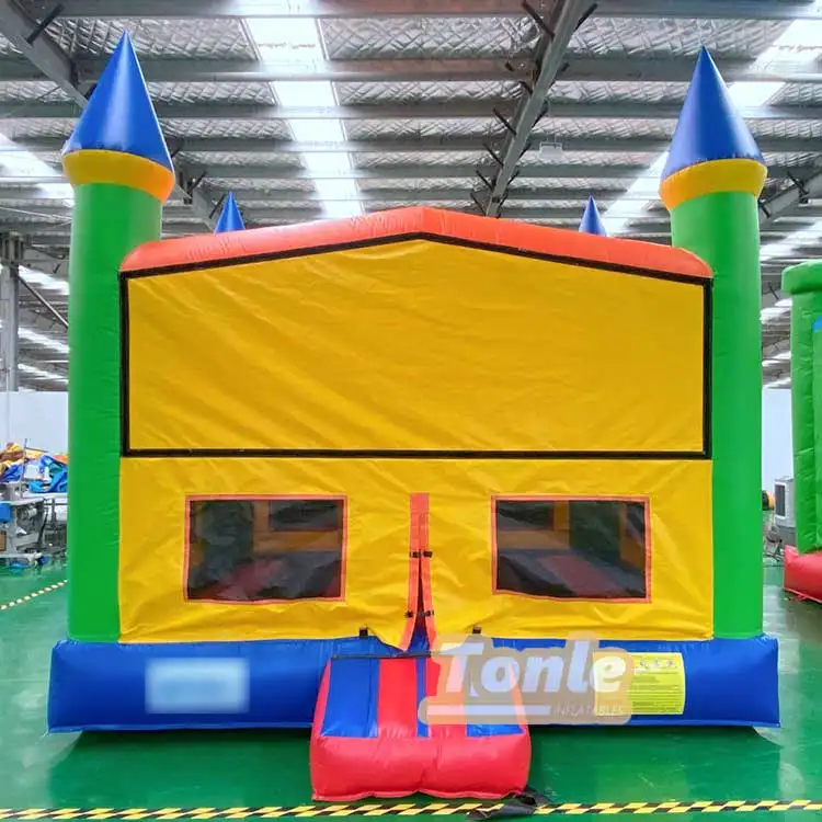 Custom Replaceable Banner Inflatable Bounce House — photo 1