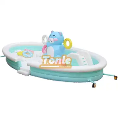 Bear Cereal Bowl Inflatable Amusement Park