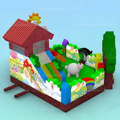 Custom Backyard Inflatable Playground