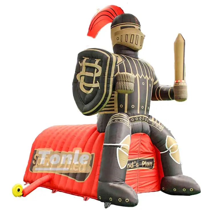Black Knight Inflatable Sports Tunnel — photo 1