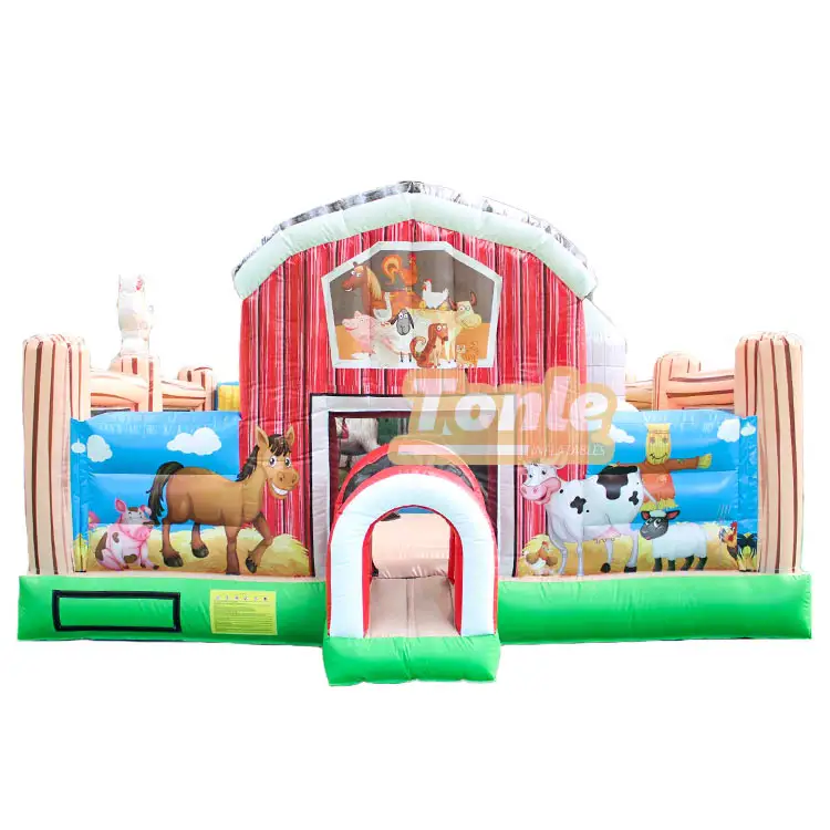 Custom Inflatable Farm yard playground — photo 1