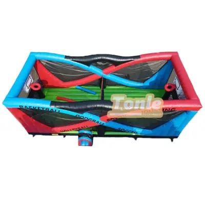 All-in-one inflatable sport playground