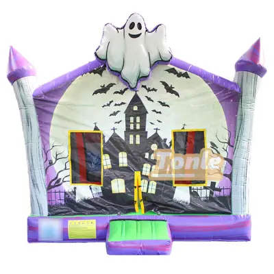 Halloween themed bouncy castle inflatable bounce house