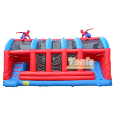 Inflatable Big Red Ball Obstacle Challenge Game