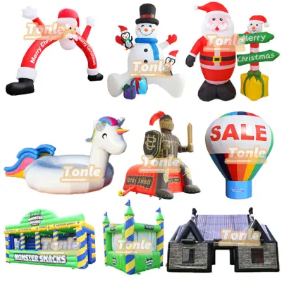 Inflatable Stall Bar Tent Inflatable christmas theme