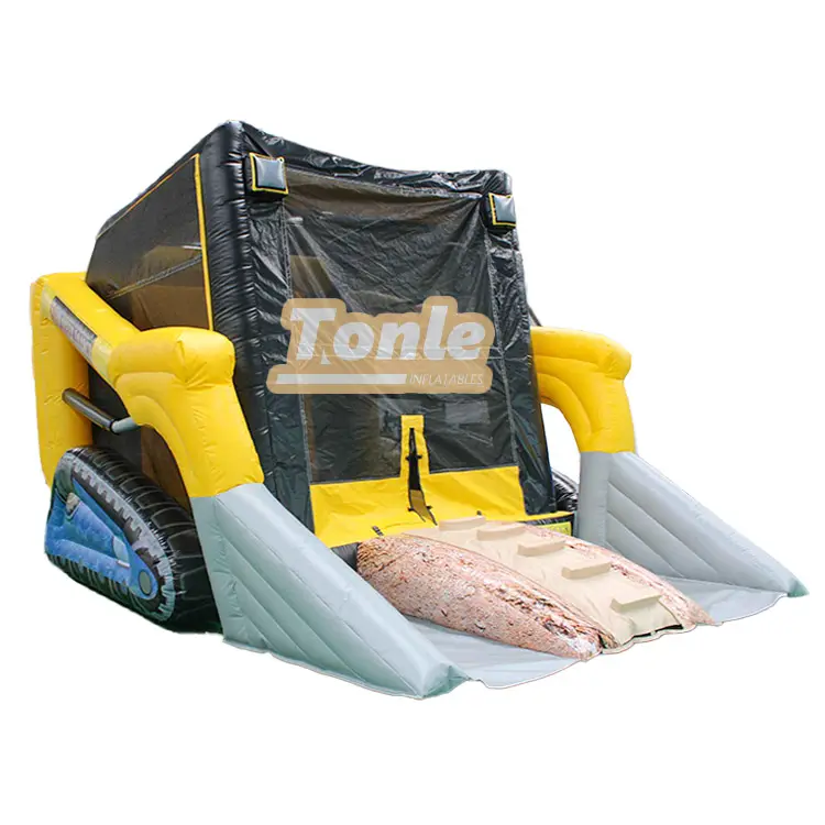 Inflatable supplier for sale construction skid loader — photo 1