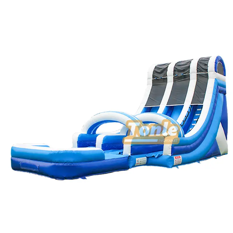 Factory wholesale double slide inflatable water slide — photo 1