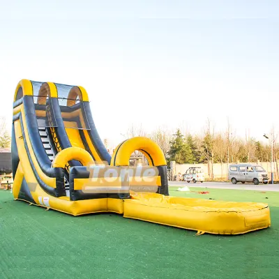 20FT Commercial outdoor inflatable water slide large bouncing slide