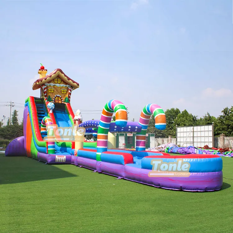 24FT Suger Splash inflatable Water Slide — photo 1