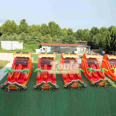 15ft Dinosaur Water Slide