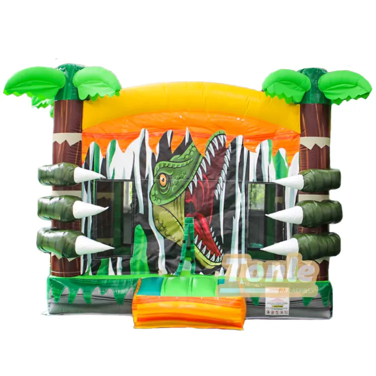 Jurassic Park Dinosaur Inflatable Jumper Bounce House — photo 1