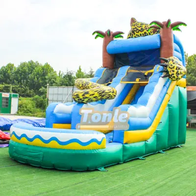 15ft Cheetah Water Slide
