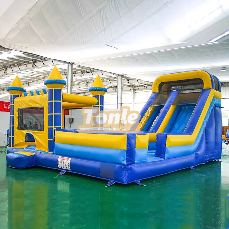 Castle Bounce House Combo with Slide — photo 1