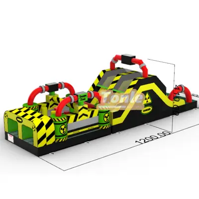 Danger Zone Obstacle Course Commercial Inflatable for sale