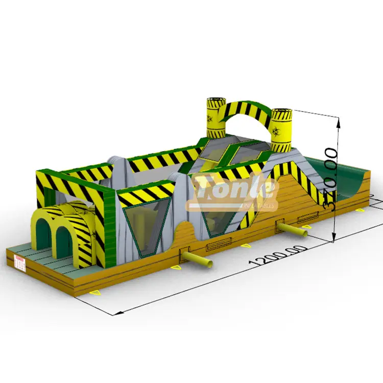 40ft Toxic Rush Obstacle Course — photo 1