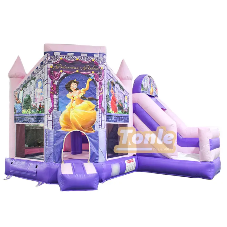 Princess 3in1 inflatable bouncer combo — photo 1