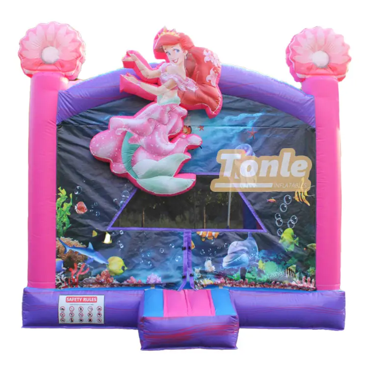 Mermaid Inflatable Jumper Inflatable Bounce House — photo 1