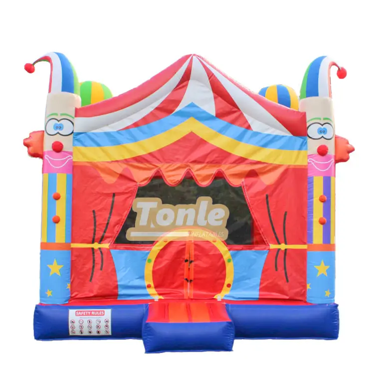 Circus Clown Inflatable Bounce House — photo 1