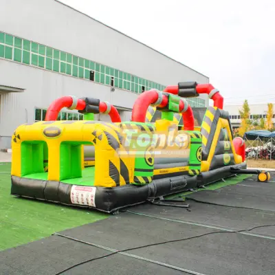 40ft Toxic Radical Run Obstacle challenge