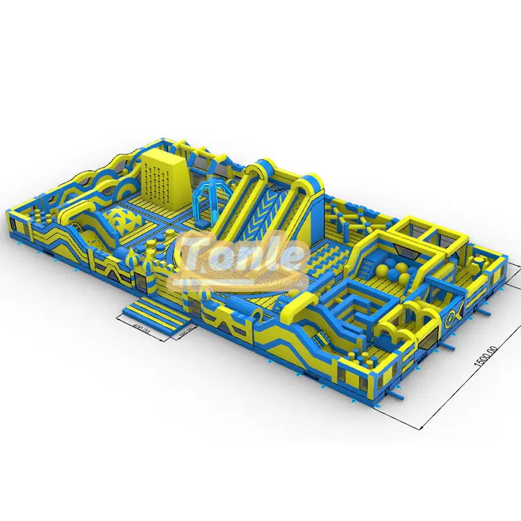 Customized large commercial inflatable theme park — photo 1