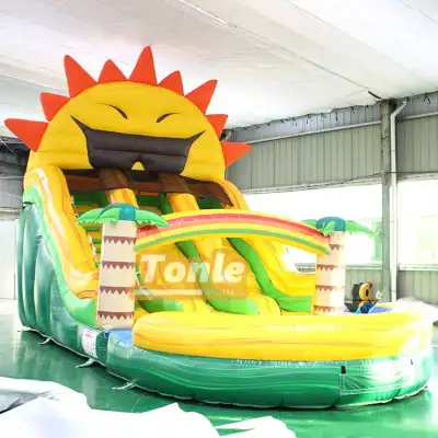 Paradise Sunshine inflatable Water Slide for sale