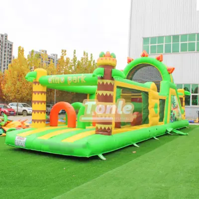 Dinosaur Inflatable Obstacle Course
