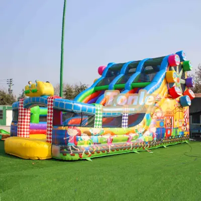 10m Amusement Dry Slide for Rental Companies