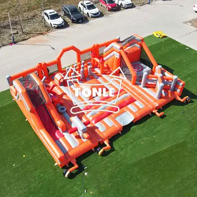 Customized indoor and outdoor inflatable theme park