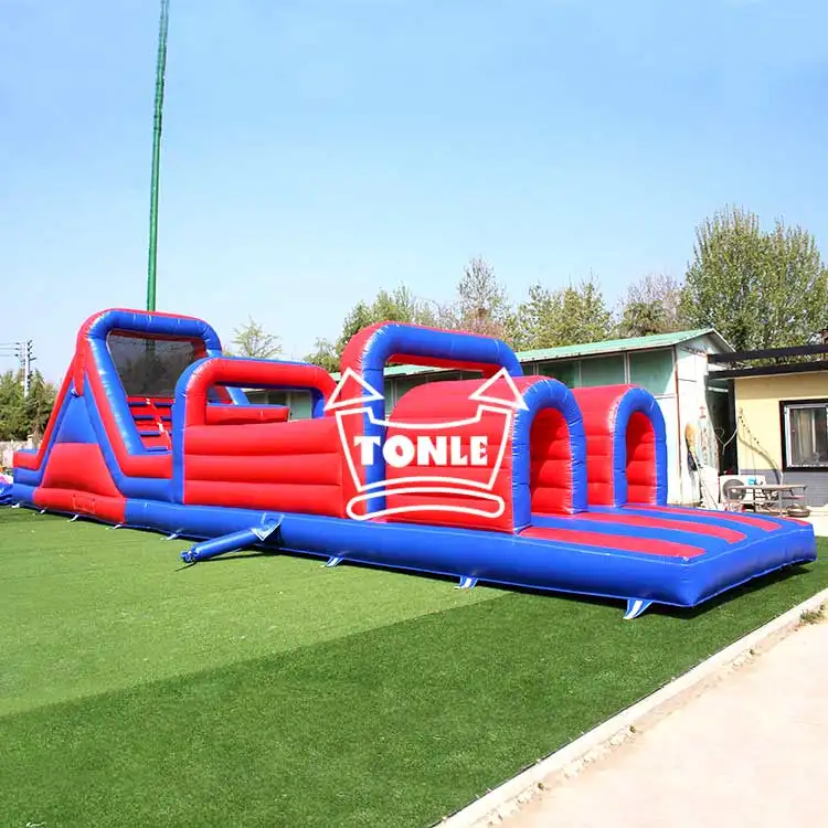 China manufacture inflatable fun obstacle course — photo 1