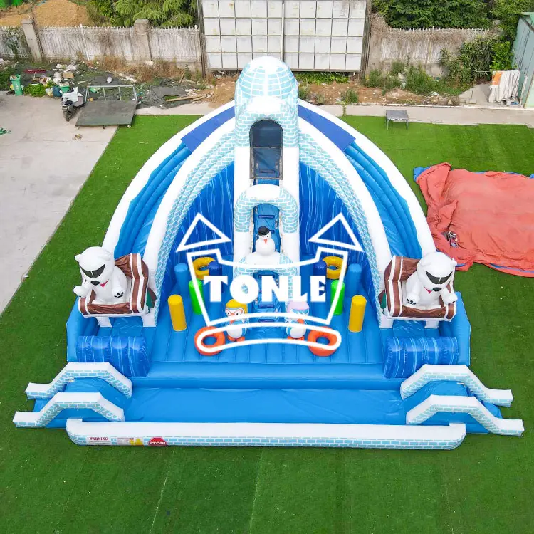 Ice World inflatable sonw Water Amusement Park — photo 1