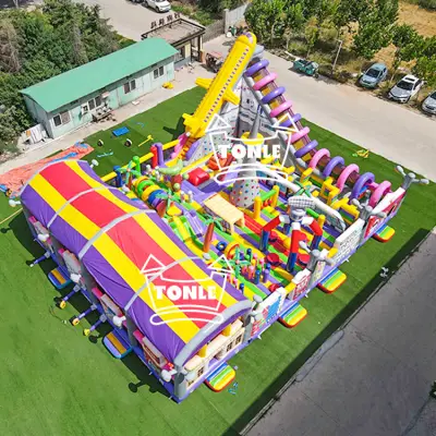 Supplier of customised inflatable themed playgrounds