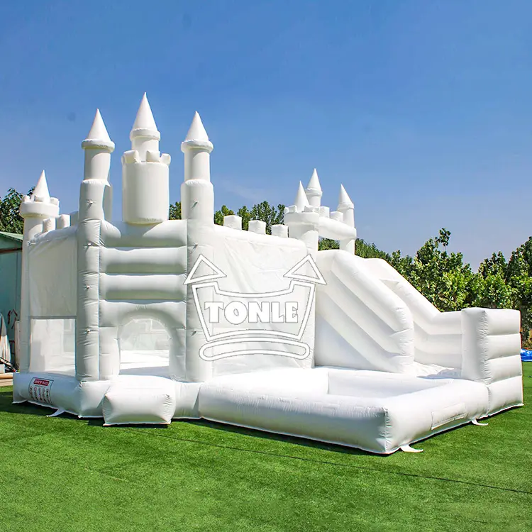 Inflatable Wedding Jumping castle Combo with Ball Pool — photo 1