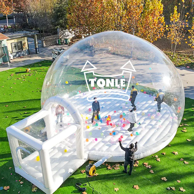 Transparent Inflatable Bubble House Inflatable Dome Tent — photo 1