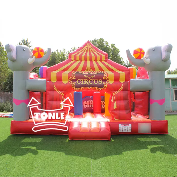 Circus kids inflatable Toddler town small fun city for sale — photo 1