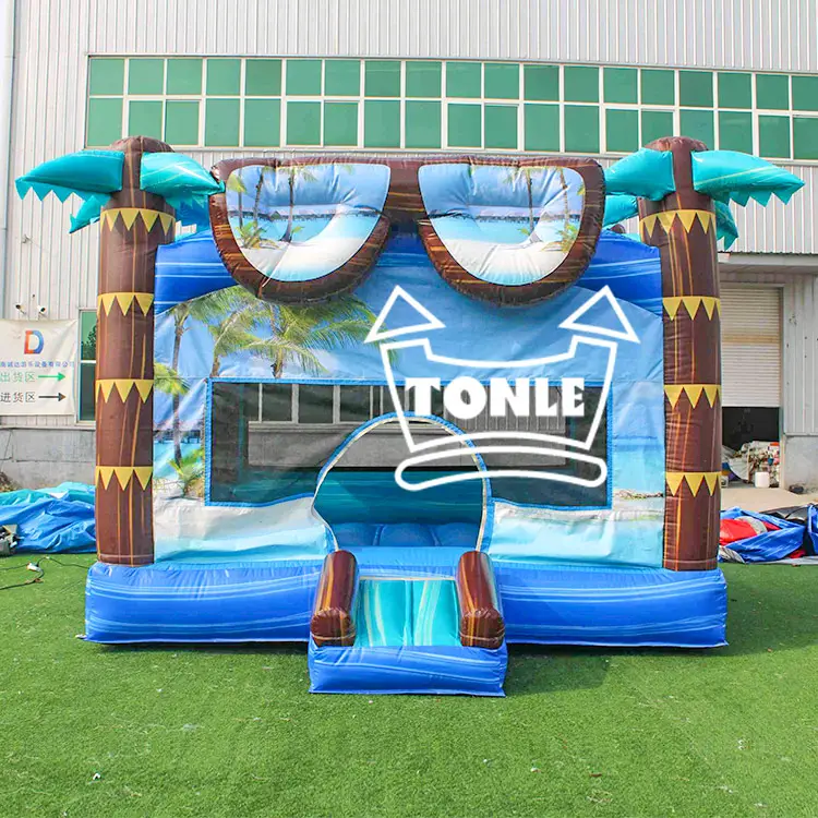 South Beach Inflatable Bounce House bouncy castle for sale — photo 1