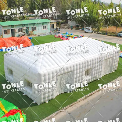 Outdoor Large White Inflatable Event House Portable Inflatable Party Tent for Parties, Shows, Events, and Commercial Use