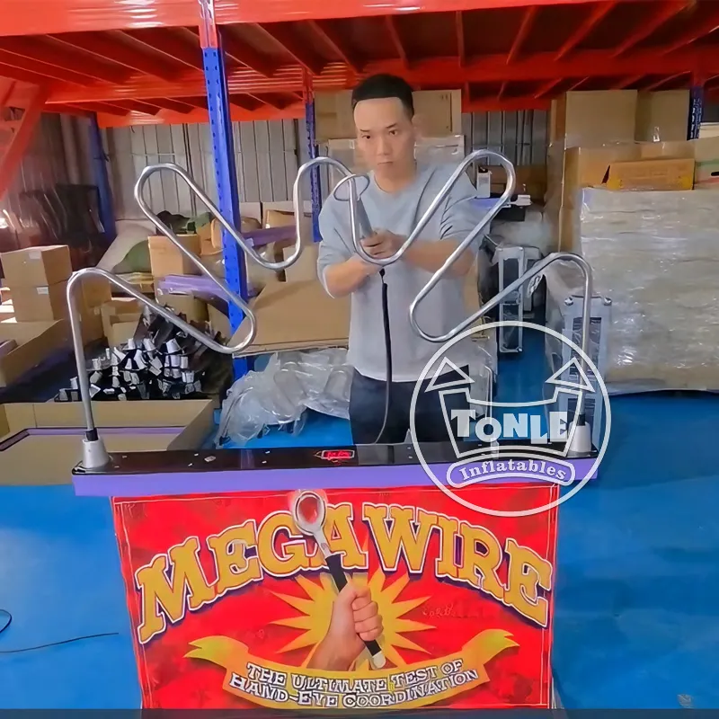 Carnival Activity Props Bulk Custom Mega Wire Challenge Game Machine — photo 1