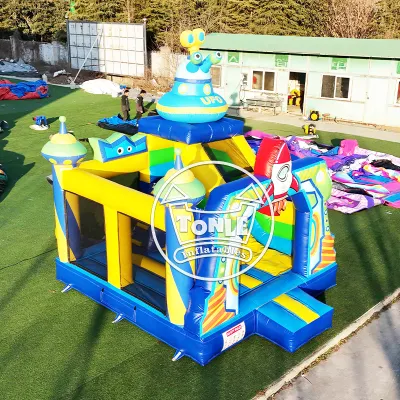 4x5m Alien Inflatable Combo for Rentals