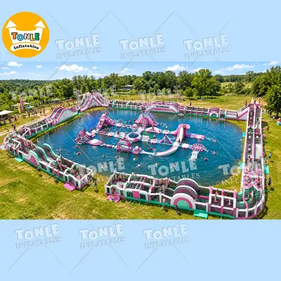 Rose Red Floating Water Park