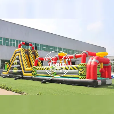 Gigantic Toxic commercial grade Inflatable Obstacle Course